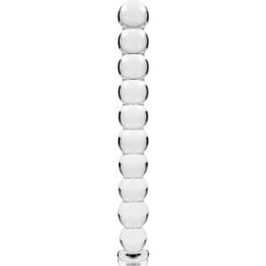 NEBULA SERIES BY IBIZA - MODÈLE 22 GODE EN VERRE BOROSILICATE CLAIR 21.5 CM -O- 2.5 CM