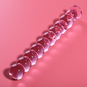 NEBULA SERIES BY IBIZA - MODÈLE 22 GODE EN VERRE BOROSILICATE CLAIR 21.5 CM -O- 2.5 CM