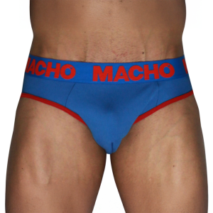 MACHO - MCH005 CLASSIC SLIP BLEU ROUGE S