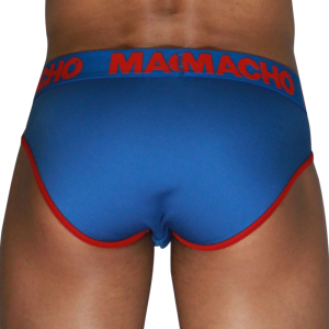 MACHO - MCH005 CLASSIC SLIP BLEU ROUGE S