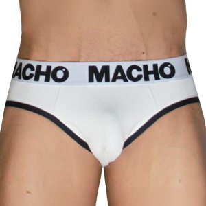 MACHO - MCH006 CLASSIQUE BLANC NOIR S