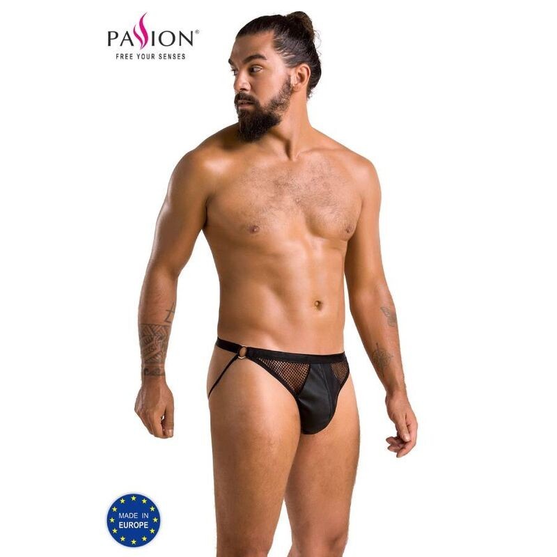 PASSION - 034 SLIP OPEN LUKE NOIR S-M