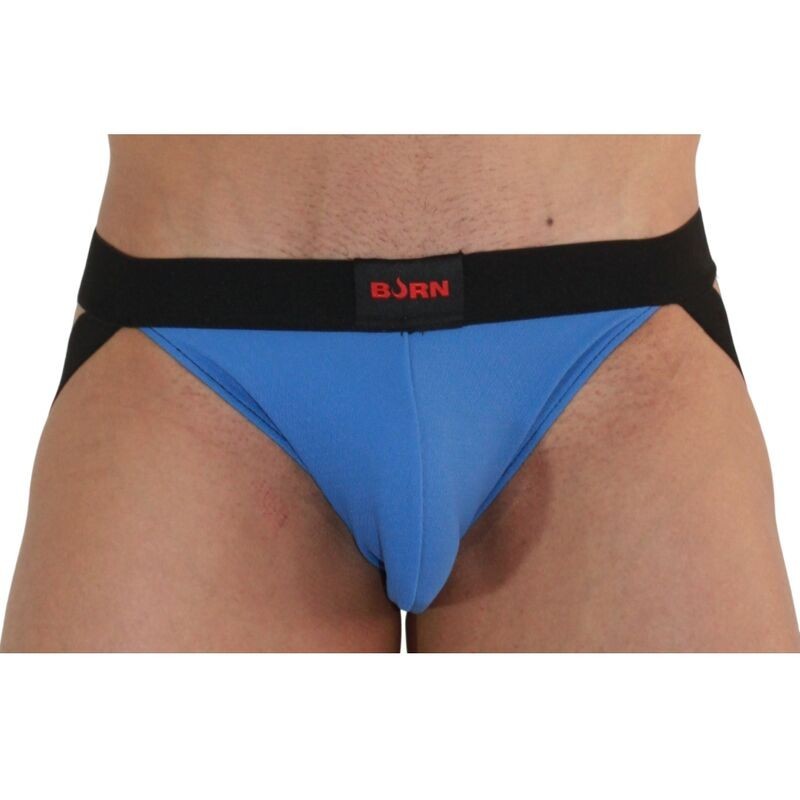 BURN - 008 JOCK BLEU - NOIR S
