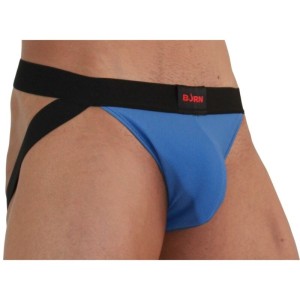 BURN - 008 JOCK BLEU - NOIR S