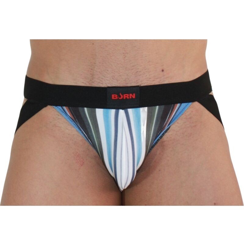 BURN - 009 JOCK MULTICOLORE - NOIR S