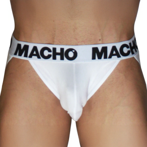 MACHO - MX29BL JOCK BLANC BLANC S