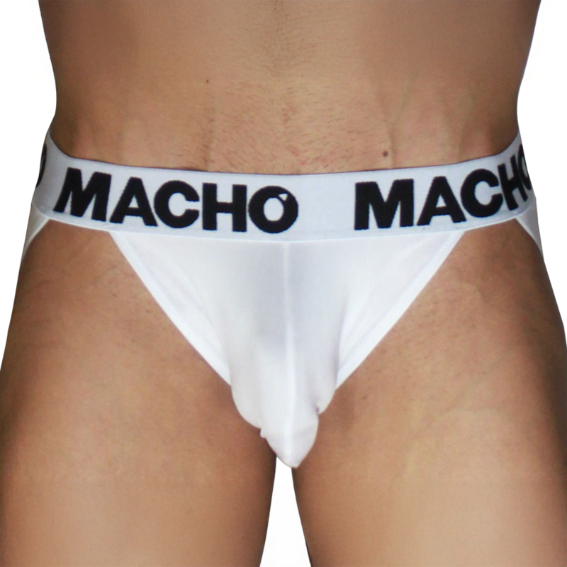 MACHO - MX29BL JOCK BLANC BLANC S