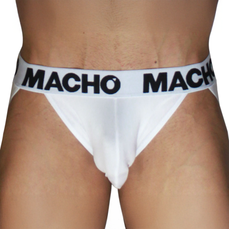 MACHO - MX29BL JOCK BLANC BLANC S