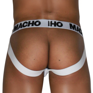 MACHO - MX29BL JOCK BLANC BLANC S