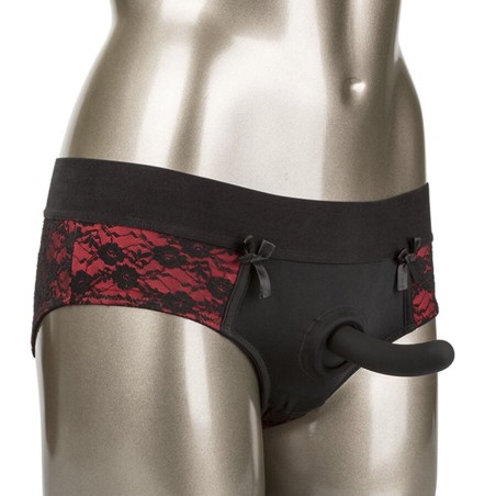 CALEXOTICS - SCANDAL ENSEMBLE CULOTTE SANS ENTREJAMBE AVEC GODE TAILLE S-M
