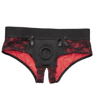 CALEXOTICS - SCANDAL ENSEMBLE CULOTTE SANS ENTREJAMBE AVEC GODE TAILLE S-M
