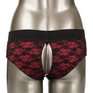 CALEXOTICS - SCANDAL ENSEMBLE CULOTTE SANS ENTREJAMBE AVEC GODE TAILLE S-M