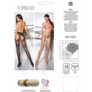 PASSION - TIOPEN 002 COLLANT NOIR 1-2 20 DEN