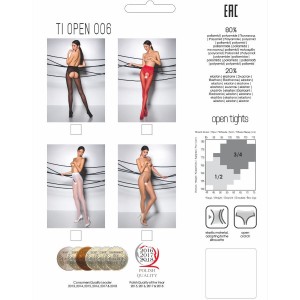 PASSION - TIOPEN 006 COLLANT BLANC 1-2 30 DEN