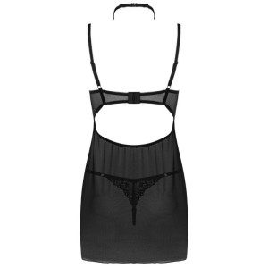 LIVCO CORSETTI FASHION - ENSEMBLE BINELLA BABYDOLL THONG NOIR