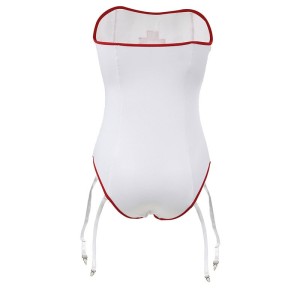 SUBBLIME - COSTUME DINFIRMIÈRE SEXY AVEC TEDDY S-M