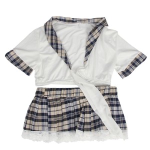 SUBBLIME - COSTUME DÉCOLIÈRE SEXY HAUT ET JUPE S-M