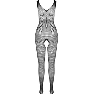PASSION - BS098 BODYSTOCKING NOIR TAILLE UNIQUE