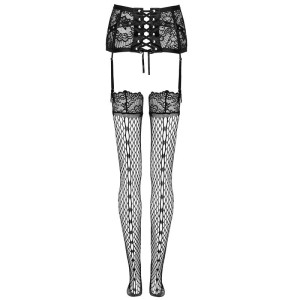 LIVCO CORSETTI FASHION - PORTE-JARRETELLES BAS NOIR
