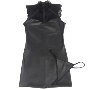SUBBLIME - ROBE SEXY EN CUIR S-M