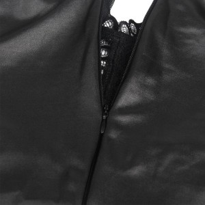 SUBBLIME - ROBE SEXY EN CUIR S-M