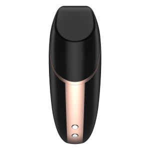 SATISFYER - STIMULATEUR ET VIBRATEUR AIR LOVE TRIANGLE NOIR