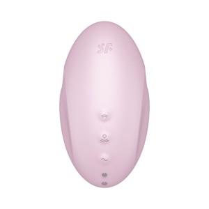 SATISFYER - STIMULATEUR ET VIBRATEUR VULVA LOVER 3 NOIR