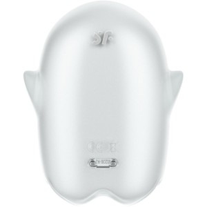 SATISFYER - GLOWING GHOST AIR PULSE and VIBRATEUR BLANC