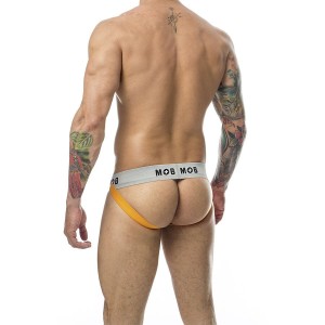 MOB - JOCK CLASSIQUE À RAYURES ORANGE TAILLE L