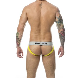 MOB - JOCK CLASSIQUE À RAYURES JAUNE TAILLE L
