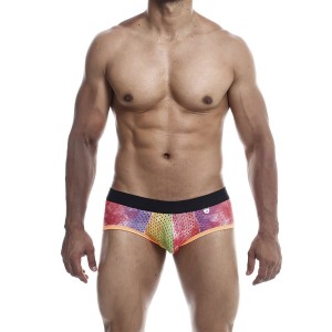MOB - BOXER ORANGE TAILLE L