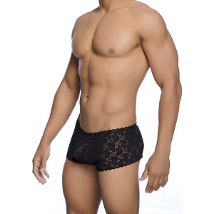MOB - BOXER EN DENTELLE NOIRE TAILLE L-XL