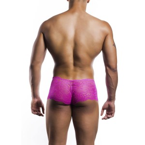 MOB - BOXER EN DENTELLE ROSE TAILLE L-XL
