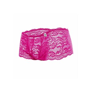 MOB - BOXER EN DENTELLE ROSE TAILLE L-XL