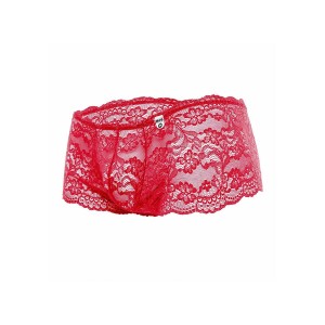 MOB - BOXER EN DENTELLE ROUGE TAILLE L-XL