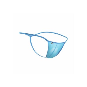 MOB - STRING TRANSPARENT EN T AQUA TAILLE L-XL