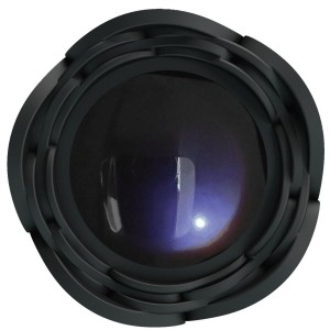 PRETTY LOVE - OSBORN PLUG ANAL AVEC LUMIÈRE LED NOIR 9,8 CM