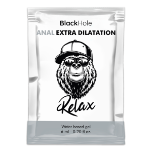 BLACK HOLE - GEL À BASE DEAU EXTRA DILATATION 6 ML DOSE UNIQUE
