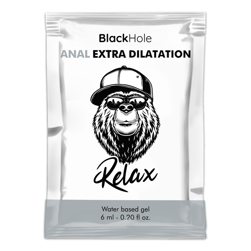 BLACK HOLE - GEL À BASE DEAU EXTRA DILATATION 6 ML DOSE UNIQUE