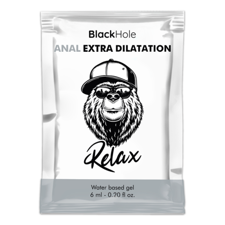 BLACK HOLE - GEL À BASE DEAU EXTRA DILATATION 6 ML DOSE UNIQUE