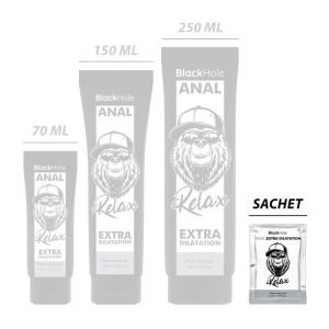 BLACK HOLE - GEL À BASE DEAU EXTRA DILATATION 6 ML DOSE UNIQUE