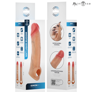MR INTENSE - SIMON M MANCHON PÉNIS EN SILICONE 14,5 CM -Ø- 4 CM