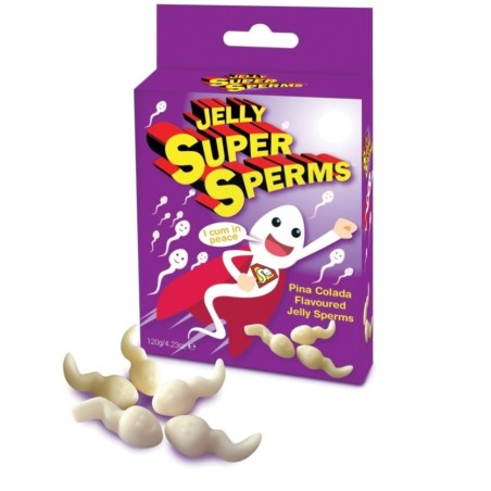 SPENCER and FLEETWOOD - JELLY SUPER SPERM GUMMIES FORME SPERME 120 GR