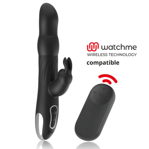BRILLY GLAM - MOEBIUS VIBROMASSEUR RABBIT ET ROTATIF TÉLÉCOMMANDE WATCHME