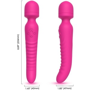 ARMONY - MISSION MASSAGER and VIBRATEUR EFFET CHALEUR FUCHSIA