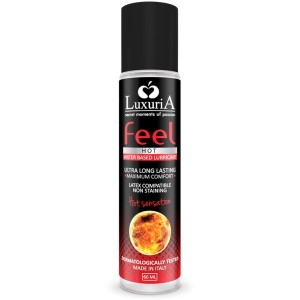 INTIMATELINE - LUXURIA LUBRIFIANT BASE DEAU FEEL HOT SENSATION 60 ML
