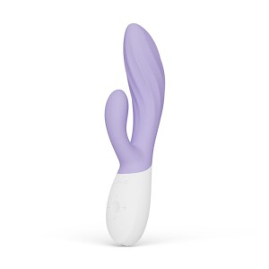 LELO - INA TWIST DOUBLE VIBRATEUR LAPIN POUR LE POINT G ET LE CLITORIS LAVANDE
