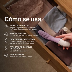 LELO - MONA TWIST VIBRATEUR POINT G RECHARGEABLE CONTRÔLÉ PAR APPLICATION LAVANDE