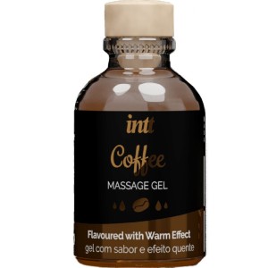 INTT MASSAGE and ORAL SEX - GEL DE MASSAGE SAVEUR CAFÉ EFFET CHAUD
