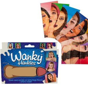 SPENCER and FLEETWOOD - WANKY HANKIES 7 MOUCHOIRS EXTRA LARGES POUR FEMMES